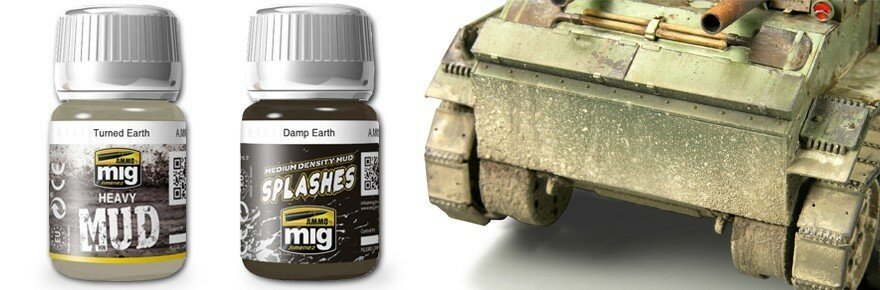 Enamel mud for vehicles