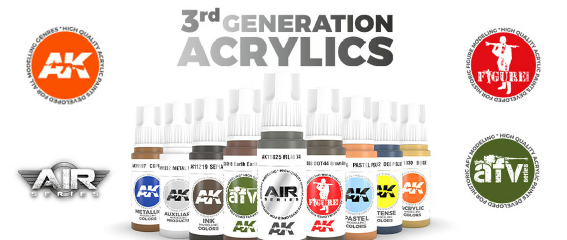 3RD GENERATION ACRYLICS