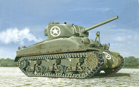 ITALERI 7003 M4A1 SHERMAN 1/72