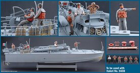 ITALERI 5611 M.A.S. BEMANNING EN ACCESSORIES 1/35