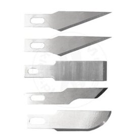 PROEDGE 40014 5 VERSCHILLENDE LOSSE MESJES 