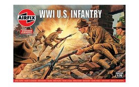 AIRFIX A00729V WWI U.S. INFANTRY 1/76