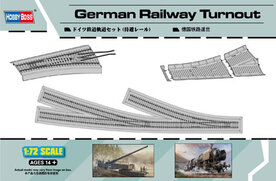 HOBBY BOSS 82909 GERMAN RAILWAY TURNOUT 1/72