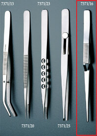 AMATI 7371/16 PINCET MET KRUISSLUITING - RECHTE NEUS