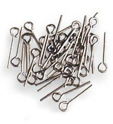 ARTESANIA LATINA 8604 MESSING ZWART OOGBOUTJES 7 MM (VE 50)