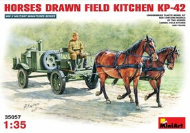 MINIART 35057 HORSES DRAWN FIELD KITCHEN KP-42 1/35