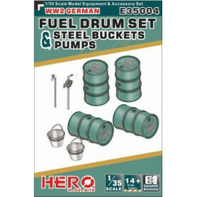 HERO HOBBY KITS E35004 FUEL DRUM SET 1/35