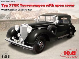 ICM 35534 TYP 770K TOURENWAGEN MET OPEN COVER 1/35