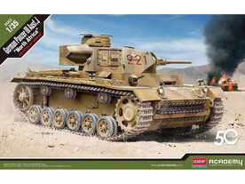 ACADEMY MODEL HOBBY KITS 13531 GERMAN PANZER III Ausf.J &ldquo;NORTH AFRICA&rdquo; 1/35