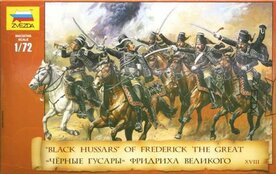 ZVEZDA 8079 &ldquo;BLACK HUSSARS&rdquo; OF FREDERIK THE GREAT 1/72