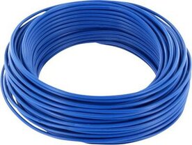  BELI-BECO SCHAKELDRAAD 0,5MM BIJ 10 METER BLAUW