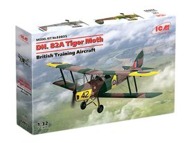 ICM 32035 DH. 82A TIGER MOTH (MET NEDERLANDSE DECALS) 1/32