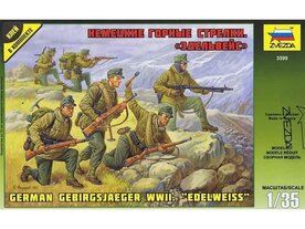 ZVEZDA 3599 GERMAN GEBIRGSJAEGER WW2 EDELWEISS 1/35