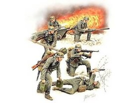 ZVEZDA 3613 GERMAN STURMPIONIERE WW2 1/35