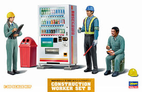 HASEGAWA 66006 CONSTRUCTION WORKER SET B 1/35 
