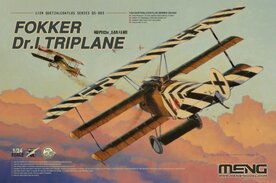 MENG QS-003 FOKKER DR.1 TRIPLANE 1/24