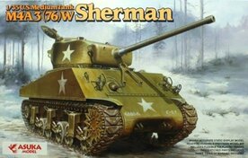 ASUKA 35-019 M4A3 76W SHERMAN 1/35