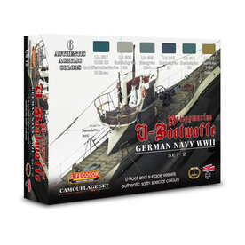 LIFECOLOR CS 12 KRIEGSMARINE U-BOOTWAFFE GERMAN NAVY WWII SET 2