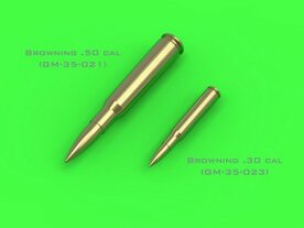 MASTER MODEL GM-35-123 M 1919 BROWNING .30 CAL (7.62 MM) CARTRIDGES (VE 25) 1/35