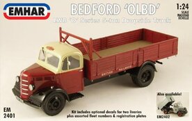 EMHAR EM2401 BEDFORD OBLD LWB &lsquo;O&rsquo; SERIES 5 TOP DROPSIDE TRUCK 1/24