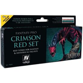 VALLEJO 74103 CRIMSON RED SET