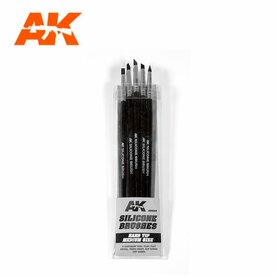 AK AK9088 SILICONEN KWASTEN (VE 5)