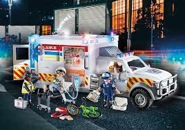 PLAYMOBIL 70936 REDDINGSVOERTUIG: US AMBULANCE