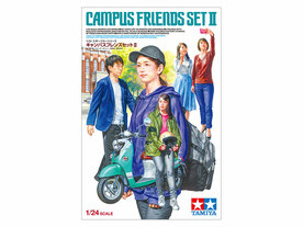 TAMIYA 24356 CAMPUS FRIENDS SET 2 1/24