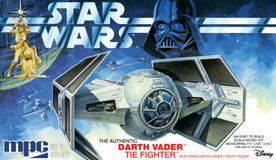 MPC 952 DARTH VADER TIE FIGHTER 1/36