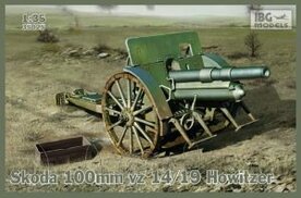 IBG MODELS 35025 SKODA 100 MM VZ 14/19 HOWITZER 1/35