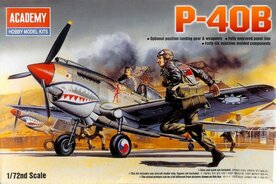 ACADEMY HOBBY MODEL KITS 12456 P-40B 1/72
