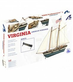 ARTESANIA LATINA 22115 VIRGINIA AMERICAN SCHOONER 1/40