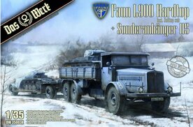 DAS WERK DW35003X FAUN L900 HARDTOP INCL SOFTOP CAB + SONDERANH&Auml;NGER 115 1/35