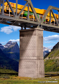 KIBRI 39752 UNIVERSELE BRUGPIJLER&nbsp;H0