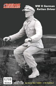 FREEDOM MODEL KITS 616001 WW II GERMAN KETTEN DRIVER 1944 1/16