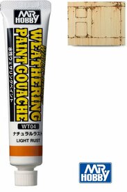MR.HOBBY WT04 WEATHERING PAINT GOUACHE LIGHT RUST 20 ML