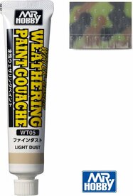 MR.HOBBY WT05 WEATHERING PAINT GOUACHE LIGHT DUST 20 ML