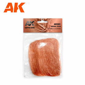 AK 9301 KOPER DRAAD 0.07 MM X 20 GRAMS
