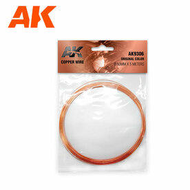 AK 9306 KOPER DRAAD 0.60 MM X 5 METER