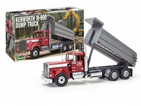 REVELL 12628 KENWORTH W-900 DUMP TRUCK 1/25