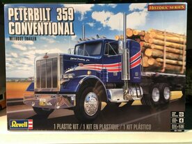 REVELL 85-1506 PETERBILT 359 CONVENTIONAL WITHOUT TRAILER 1/25