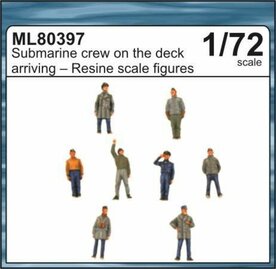 CMK ML80397 MARITIME LINE SUBMARINE CREW ON THE DECK ARRIVING 1/72