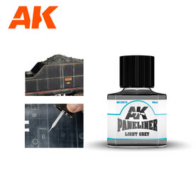 AK 12019 PANELINER LICHT GRIJS 40 ML