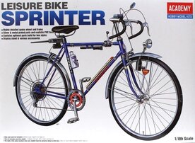 ACADEMY HOBBY MODEL KITS 15603 LEISURE BIKE SPRINTER 1/8