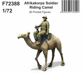 SPECIAL HOBBY F72388 AFRIKAKORPS SOLDIER RIDING CAMEL 1/72