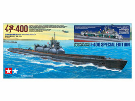 TAMIYA 25426 JAPANESE NAVY SUBMARINE I-400 SPECIAL EDITION 1/350