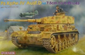 DRAGON 6330 PZ.KPFW.4 AUSF.D MIT 7.5CM KW.K.40 L/43 1/35