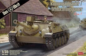 DAS WERK DW35031 KANONENJAGDPANZER / BEOBACHTUNGSPANZER 2 IN 1 1/35
