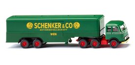 WIKING 0513 27 KOFFERSATTELZUG (MB LPS 333) &quot;SCHENKER&quot; 1/87
