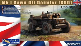 GECKO MODELS 35GM0028 MK 1 SAWN OFF DAILMER (SOD) 1/35